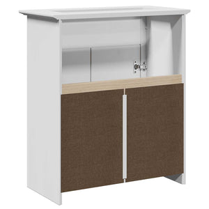 vidaXL Bathroom Sink Cabinet BODO White 70x35x80 cm