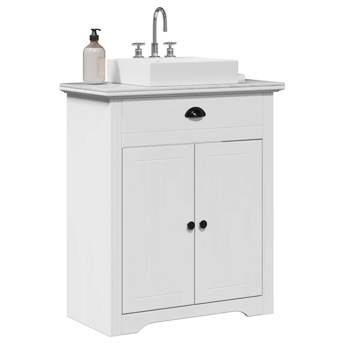 vidaXL Bathroom Sink Cabinet BODO White 70x35x80 cm