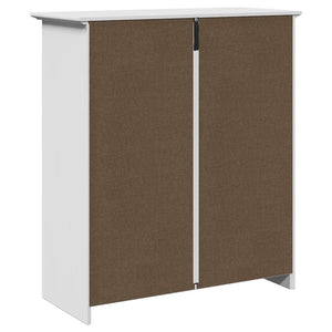 vidaXL Hallway Cabinet BODO White 80x35x90 cm