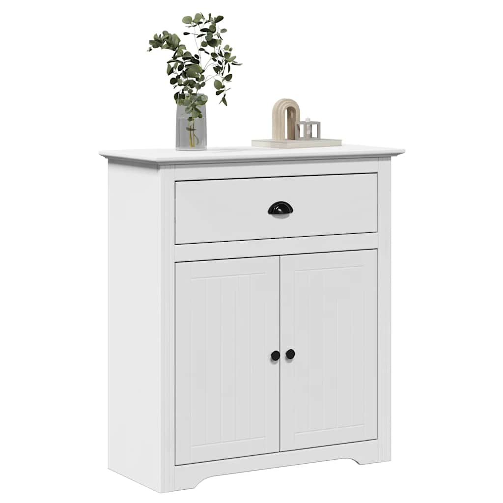 vidaXL Hallway Cabinet BODO White 80x35x90 cm