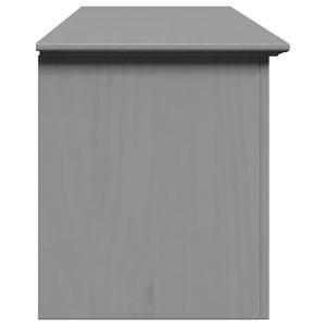 vidaXL Hallway Bench BODO Grey 114x40x45 cm