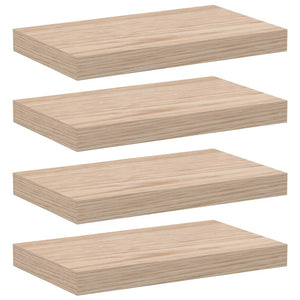 vidaXL Floating Shelves 4 pcs 40x23.5x4 cm Engineered Wood