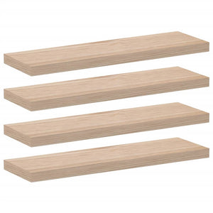 vidaXL Floating Shelves 4 pcs 80x23.5x4 cm Engineered Wood