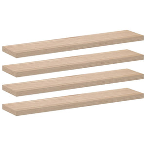 vidaXL Floating Shelves 4 pcs 110x23.5x4 cm Engineered Wood