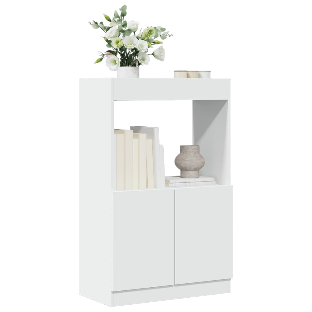 vidaXL Highboard White 63x33x100 cm Engineered Wood