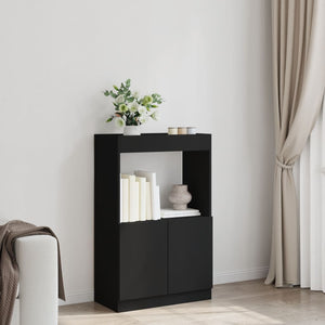 vidaXL Highboard Black 63x33x100 cm Engineered Wood