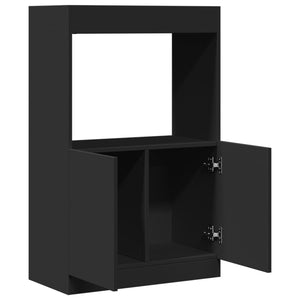 vidaXL Highboard Black 63x33x100 cm Engineered Wood