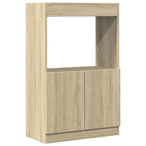 vidaXL Highboard Sonoma Oak 63x33x100 cm Engineered Wood