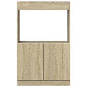 vidaXL Highboard Sonoma Oak 63x33x100 cm Engineered Wood