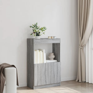 vidaXL Highboard Grey Sonoma 63x33x100 cm Engineered Wood