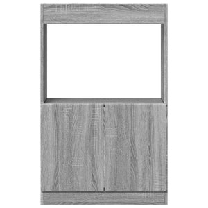 vidaXL Highboard Grey Sonoma 63x33x100 cm Engineered Wood