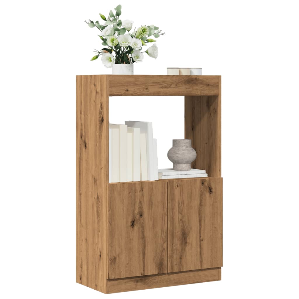 vidaXL Highboard Artisian Oak 63x33x100 cm Engineered Wood