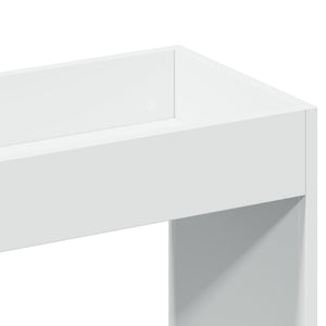 vidaXL Highboard White 63x33x140 cm Engineered Wood