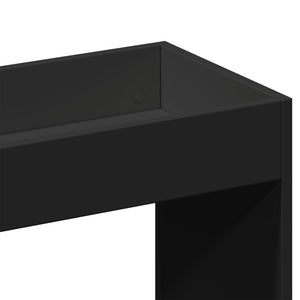 vidaXL Highboard Black 63x33x140 cm Engineered Wood