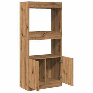 vidaXL Highboard Artisian Oak 63x33x140 cm Engineered Wood