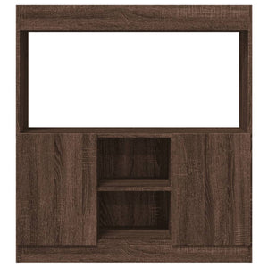 vidaXL Highboard Brown Oak 92x33x100 cm Engineered Wood