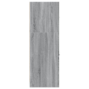 vidaXL Apothecary Cabinet Grey Sonoma 40x41x118 cm Engineered Wood