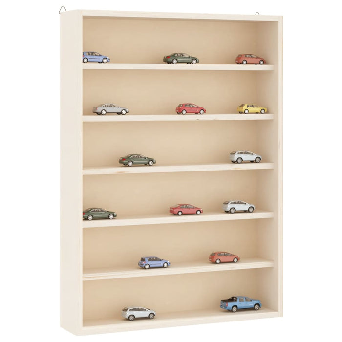 vidaXL Wall Display Cabinet with 6 Shelves 40x8.5x55 cm