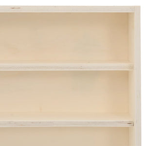 vidaXL Wall Display Cabinet with 6 Shelves 80x8.5x55 cm