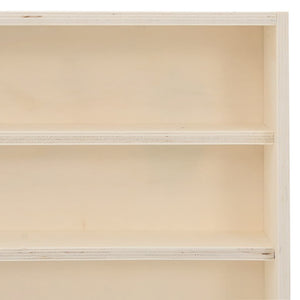 vidaXL Wall Display Cabinet with 6 Shelves 100x8.5x55 cm