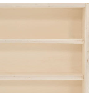 vidaXL Wooden Collector's Display Case with Doors 40x8.5x37cm