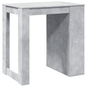 vidaXL Bar Table Concrete Grey 102x70x103.5 cm Engineered Wood