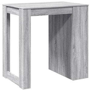 vidaXL Bar Table Grey Sonoma 102x70x103.5 cm Engineered Wood