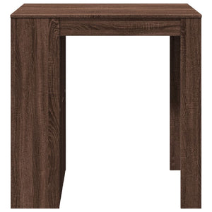 vidaXL Bar Table Brown Oak 102x70x103.5 cm Engineered Wood