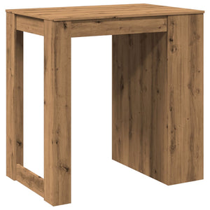 vidaXL Bar Table Artisian Oak 102x70x103.5 cm Engineered Wood