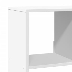 vidaXL Bookcase White 100x33x125.5 cm Engineered Wood