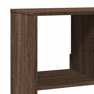 vidaXL Bookcase Brown Oak 100x33x125.5 cm Engineered Wood