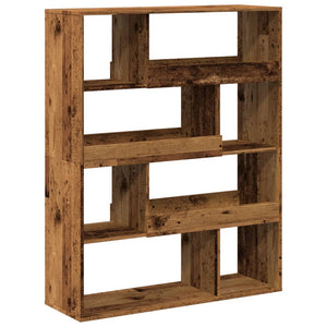 vidaXL Bookcase Old Wood 100x33x125.5 cm Engineered Wood