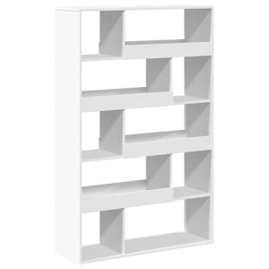 vidaXL Bookcase White 100x33x156.5 cm Engineered Wood