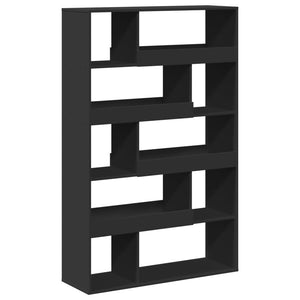 vidaXL Bookcase Black 100x33x156.5 cm Engineered Wood