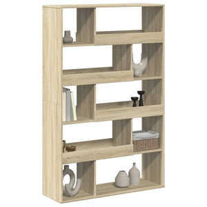 vidaXL Bookcase Sonoma Oak 100x33x156.5 cm Engineered Wood