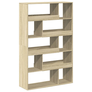 vidaXL Bookcase Sonoma Oak 100x33x156.5 cm Engineered Wood