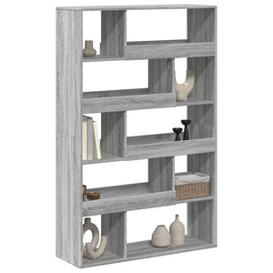 vidaXL Bookcase Grey Sonoma 100x33x156.5 cm Engineered Wood