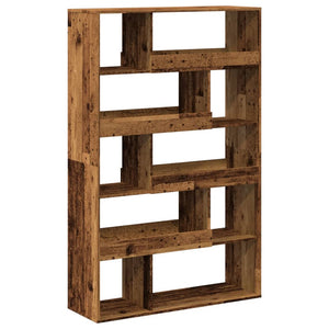 vidaXL Bookcase Old Wood 100x33x156.5 cm Engineered Wood