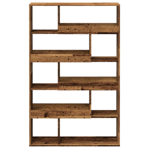 vidaXL Bookcase Old Wood 100x33x156.5 cm Engineered Wood