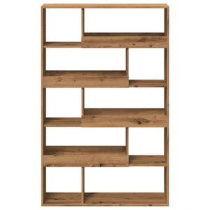 vidaXL Bookcase Artisian Oak 100x33x156.5 cm Engineered Wood