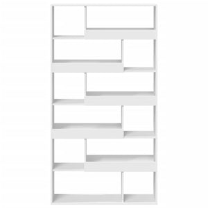 vidaXL Bookcase White 100x33x187.5 cm Engineered Wood