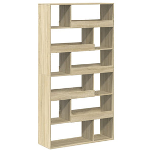 vidaXL Bookcase Sonoma Oak 100x33x187.5 cm Engineered Wood