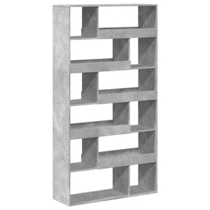 vidaXL Bookcase Concrete Grey 100x33x187.5 cm Engineered Wood