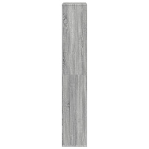 vidaXL Bookcase Grey Sonoma 100x33x187.5 cm Engineered Wood