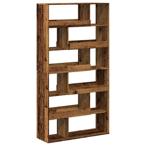 vidaXL Bookcase Old Wood 100x33x187.5 cm Engineered Wood