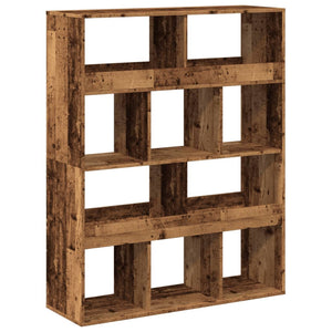 vidaXL Bookcase Old Wood 100x33x125.5 cm Engineered Wood