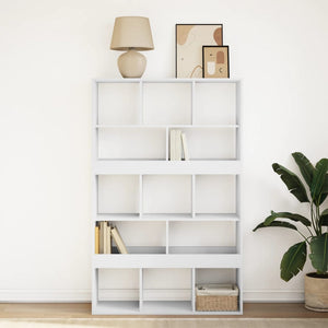 vidaXL Bookcase White 100x33x156.5 cm Engineered Wood