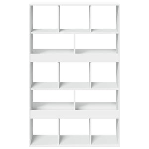 vidaXL Bookcase White 100x33x156.5 cm Engineered Wood