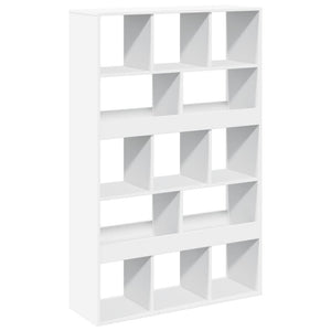 vidaXL Bookcase White 100x33x156.5 cm Engineered Wood