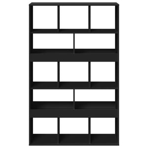 vidaXL Bookcase Black 100x33x156.5 cm Engineered Wood